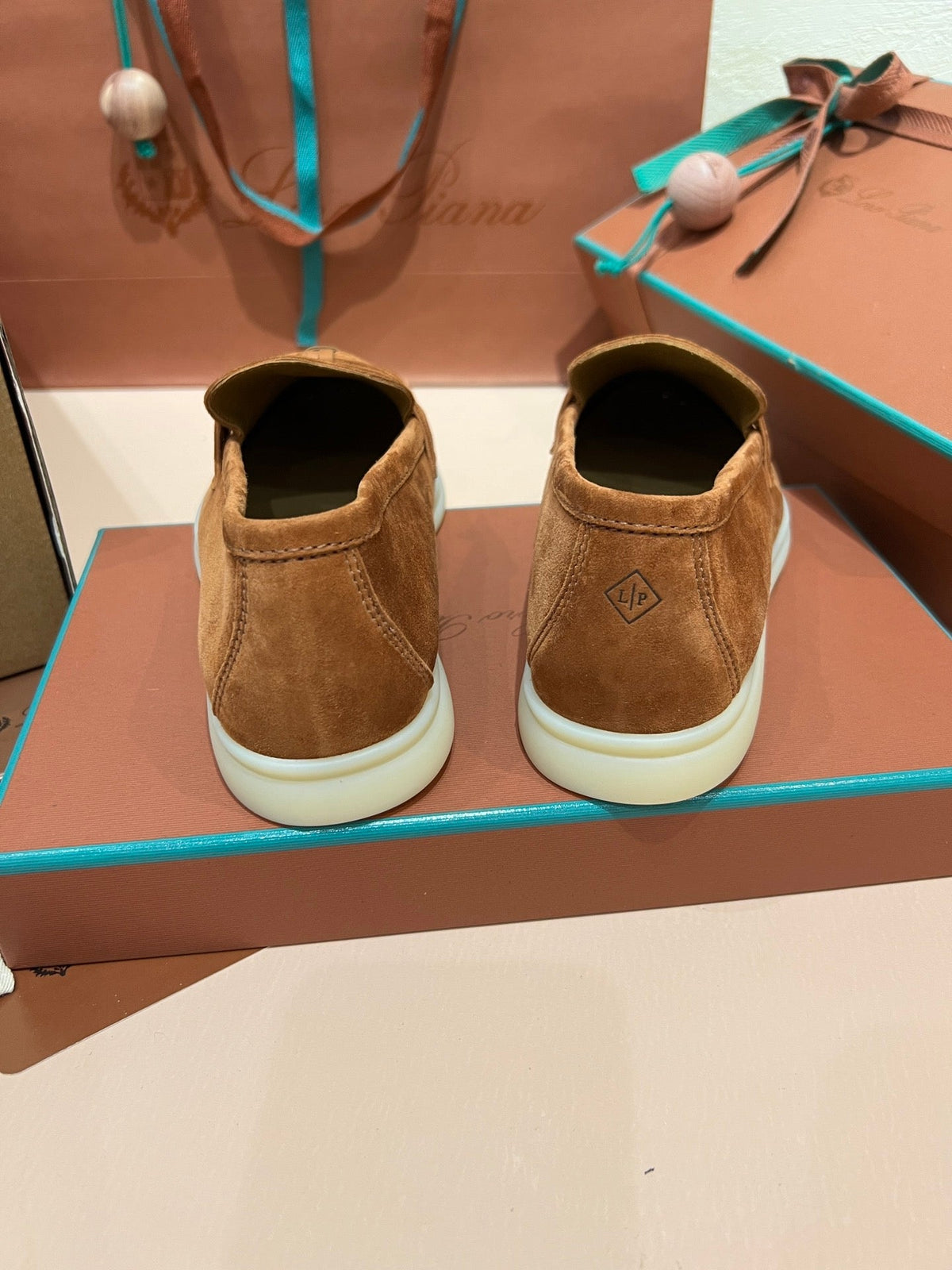 Loro Piana My Charms Suede Loafers