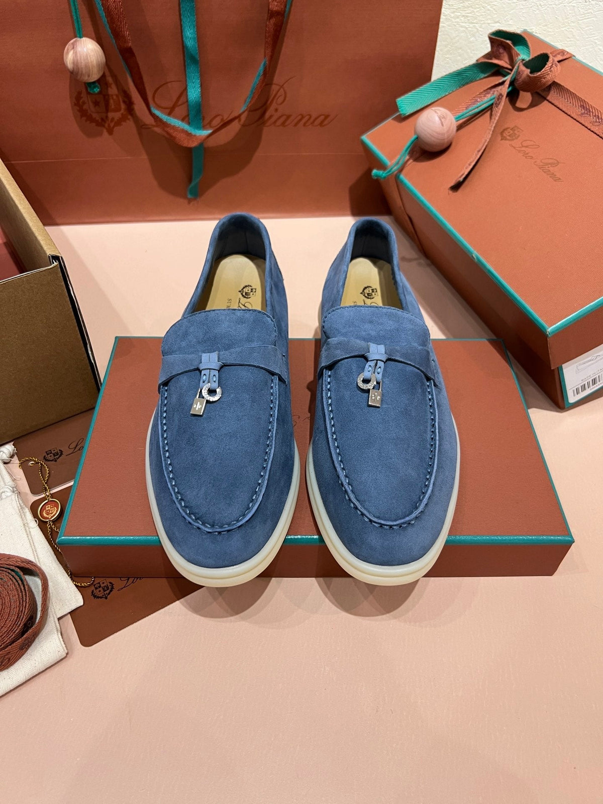 Loro Piana My Charms Classic Loafers
