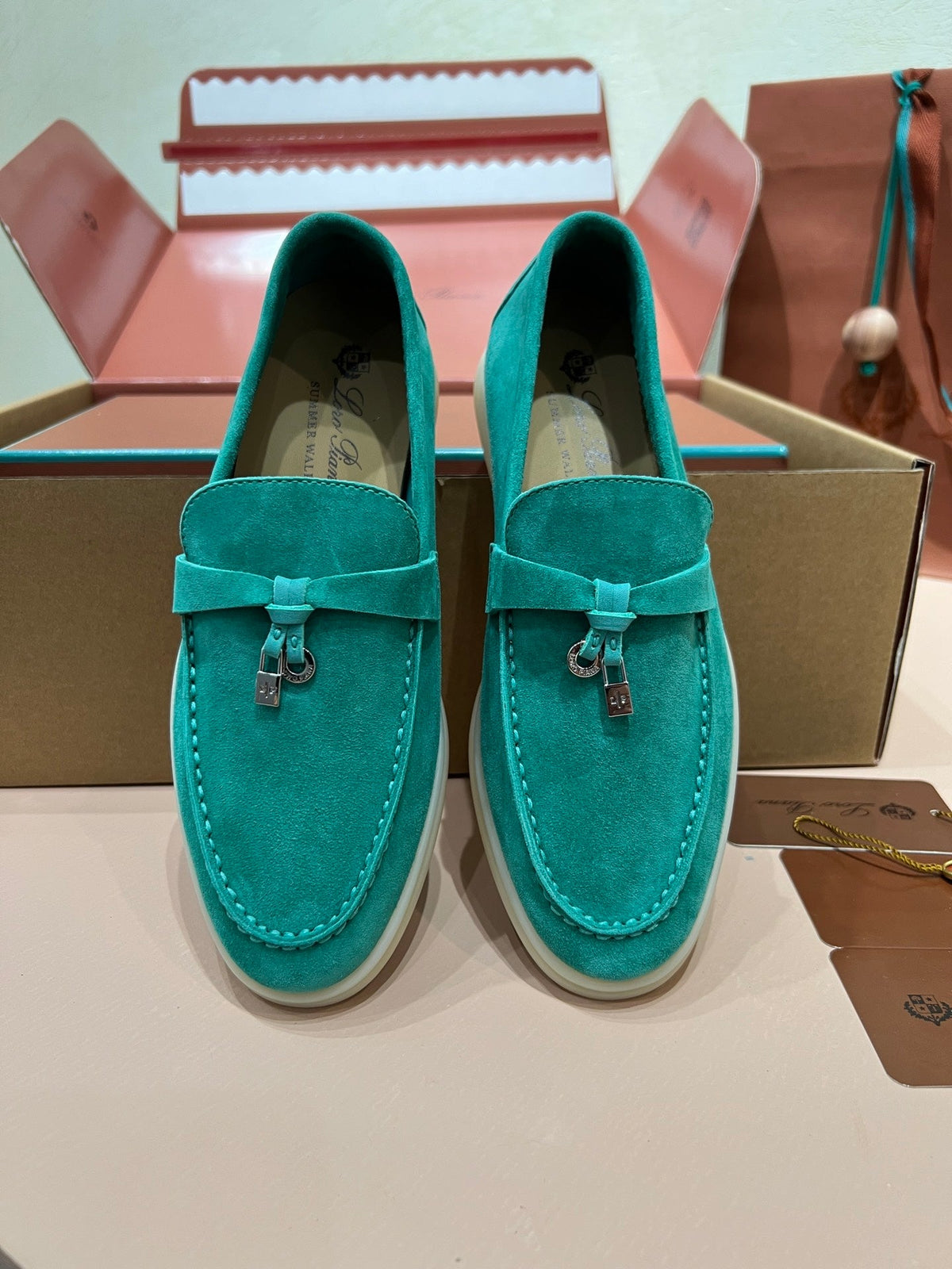 Loro Piana My Charms Classic Loafers