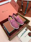 Loro Piana My Charms Suede Mules