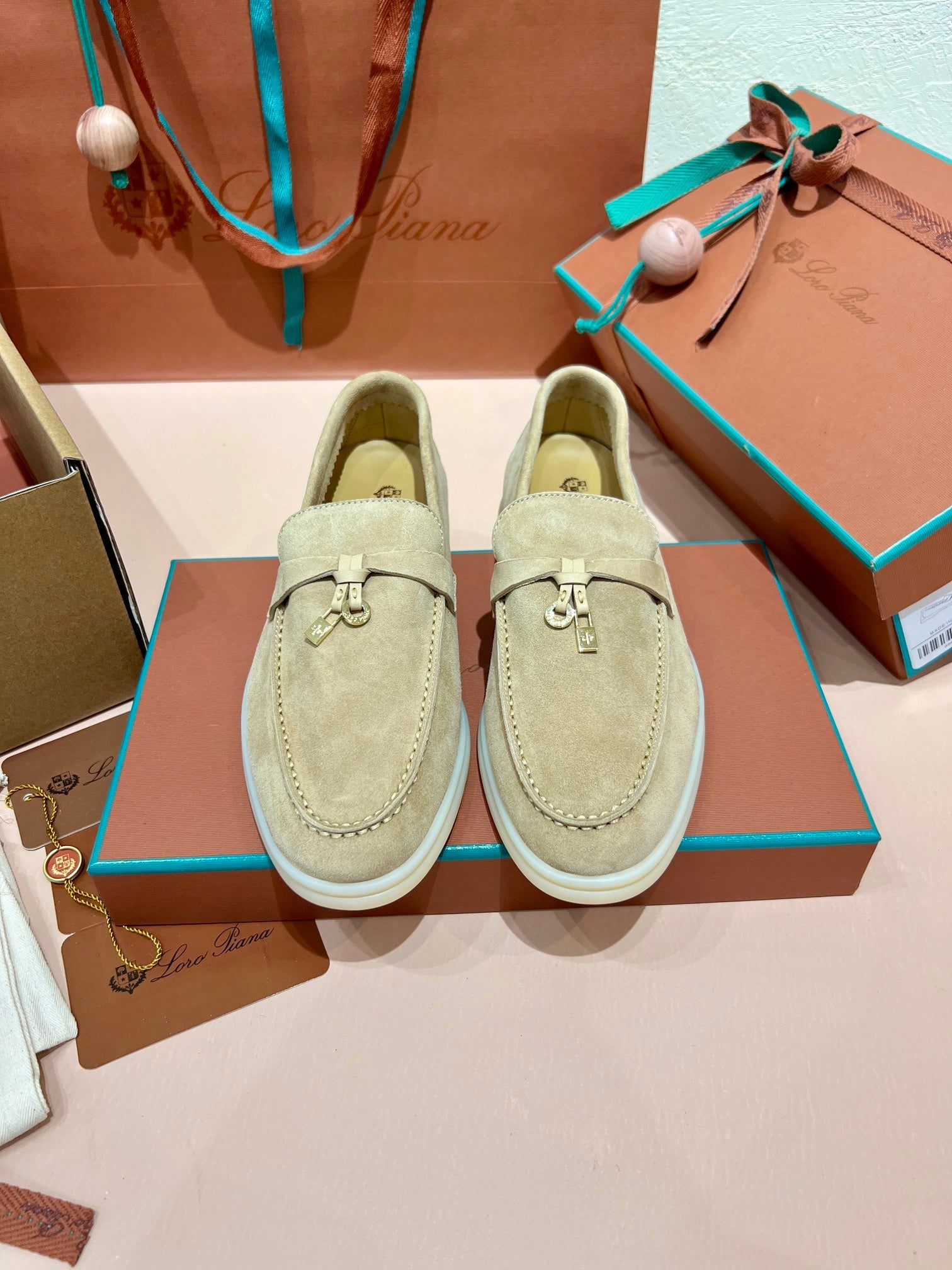 Loro Piana My Charms Classic Loafers