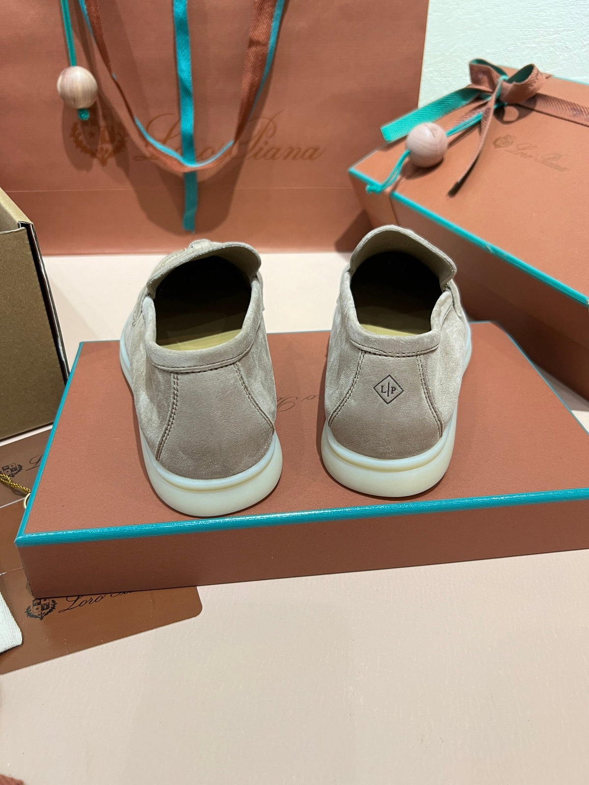 Loro Piana My Charms Suede Loafers