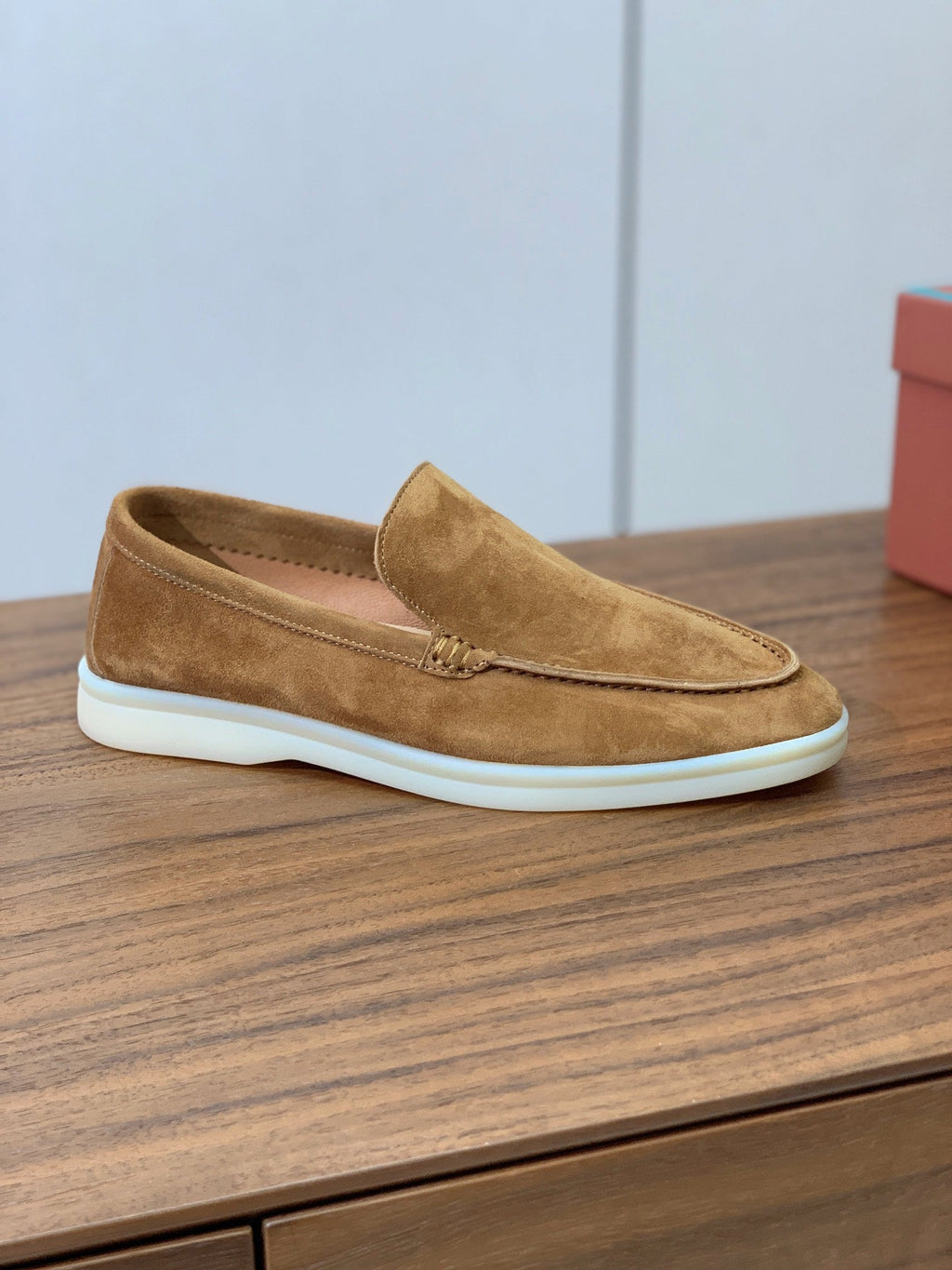 Loro Piana Glossy Cashmere Loafers