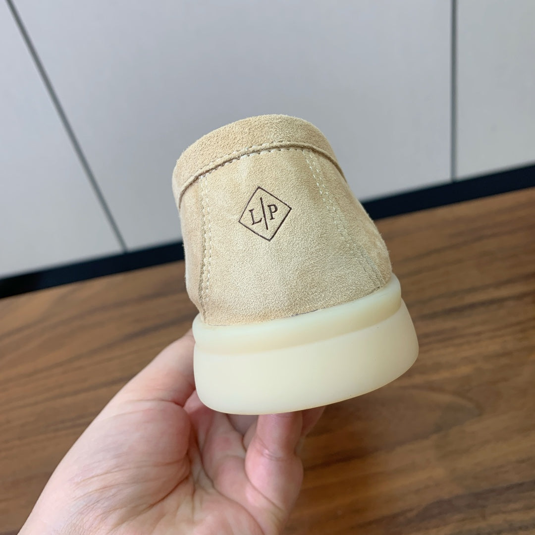 Loro Piana Glossy Cashmere Loafers