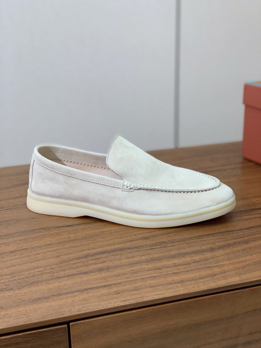 Loro Piana Glossy Cashmere Loafers