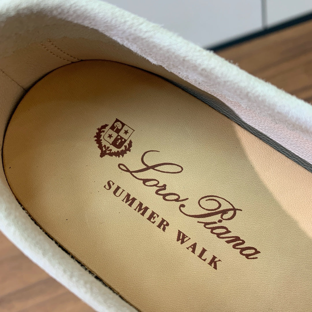 Loro Piana Glossy Cashmere Loafers