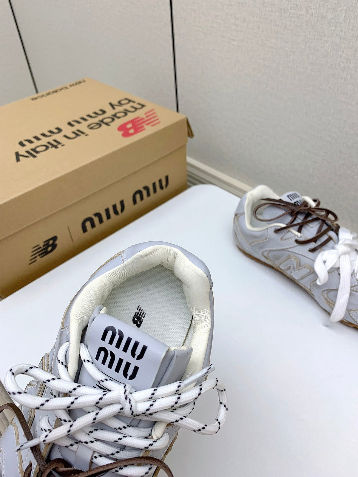 Miu Miu x New Balance Collaboration Runway Sneakers – 2024