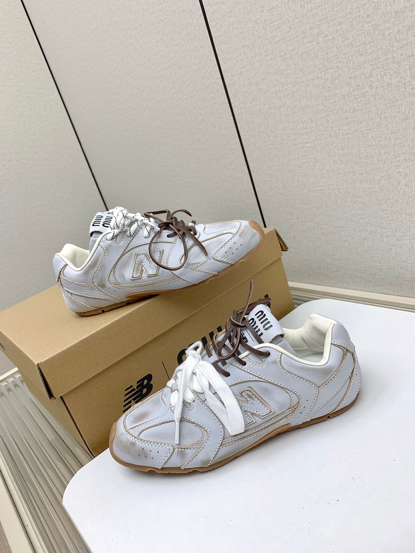 Miu Miu x New Balance Collaboration Runway Sneakers – 2024