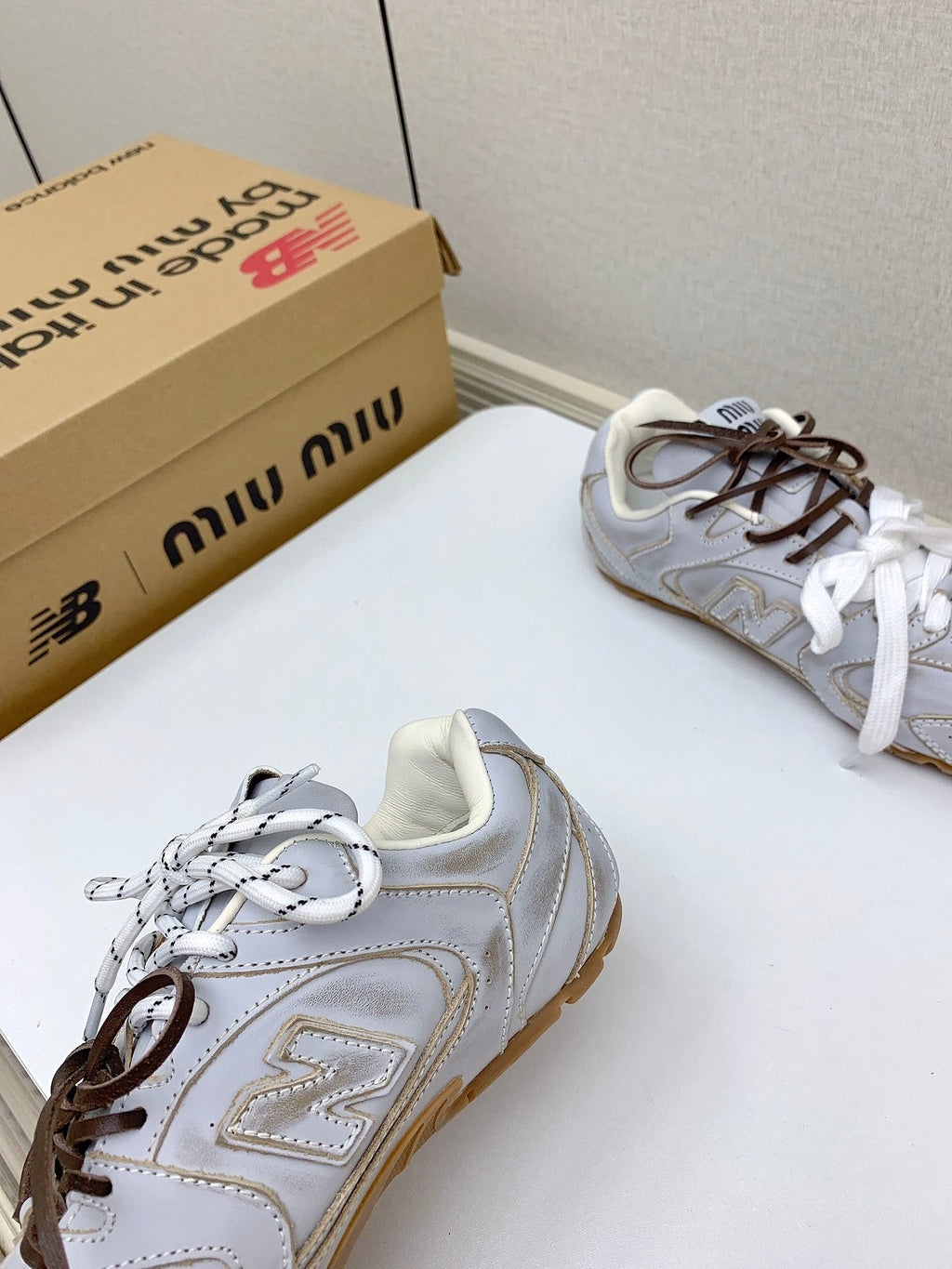 Miu Miu x New Balance Collaboration Runway Sneakers – 2024