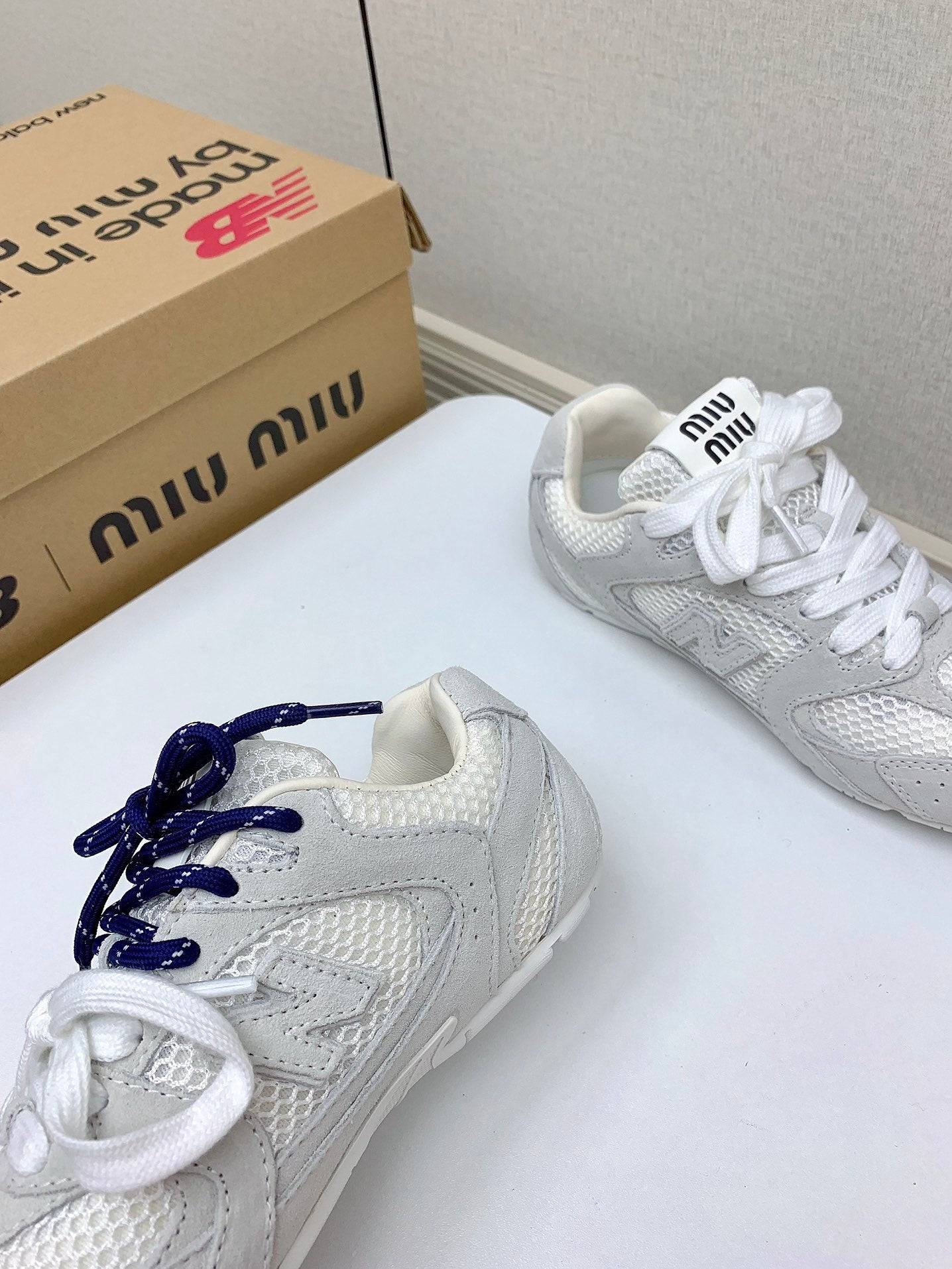 Miu Miu x New Balance Collaboration Runway Sneakers – 2024