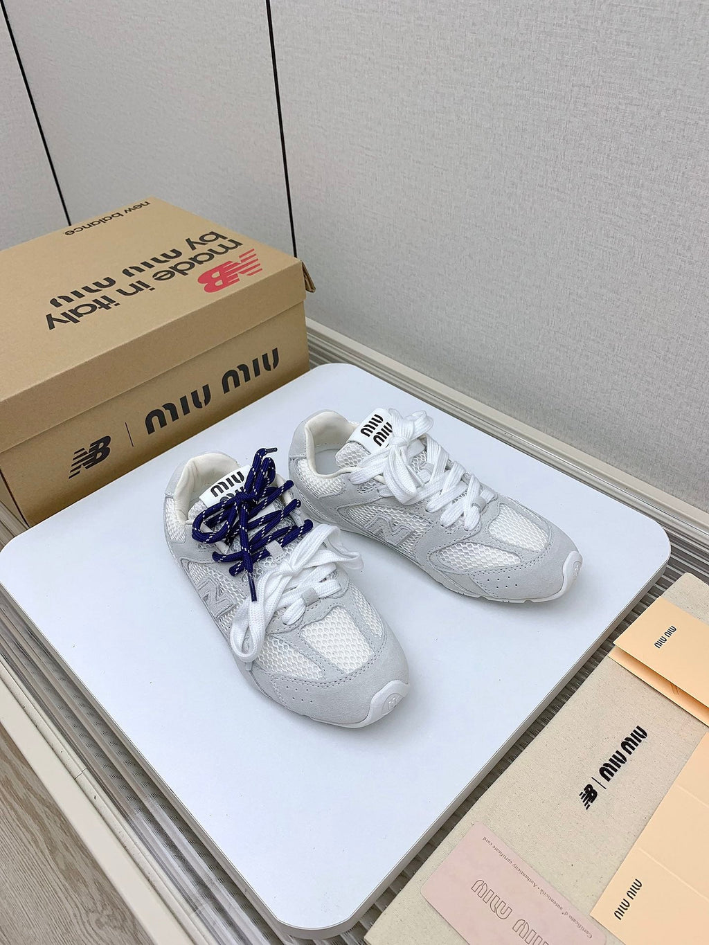 Miu Miu x New Balance Collaboration Runway Sneakers – 2024