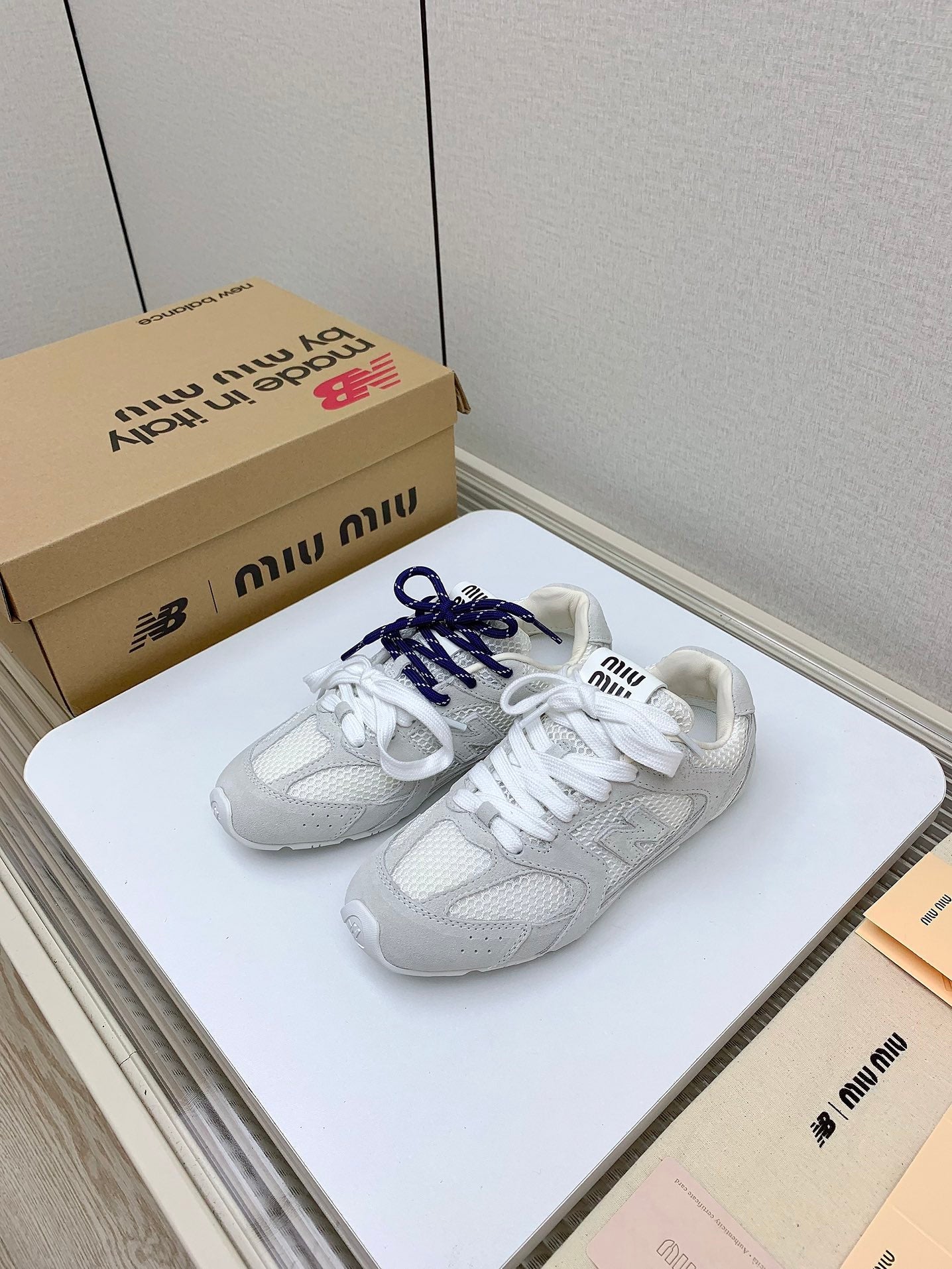 Miu Miu x New Balance Collaboration Runway Sneakers – 2024