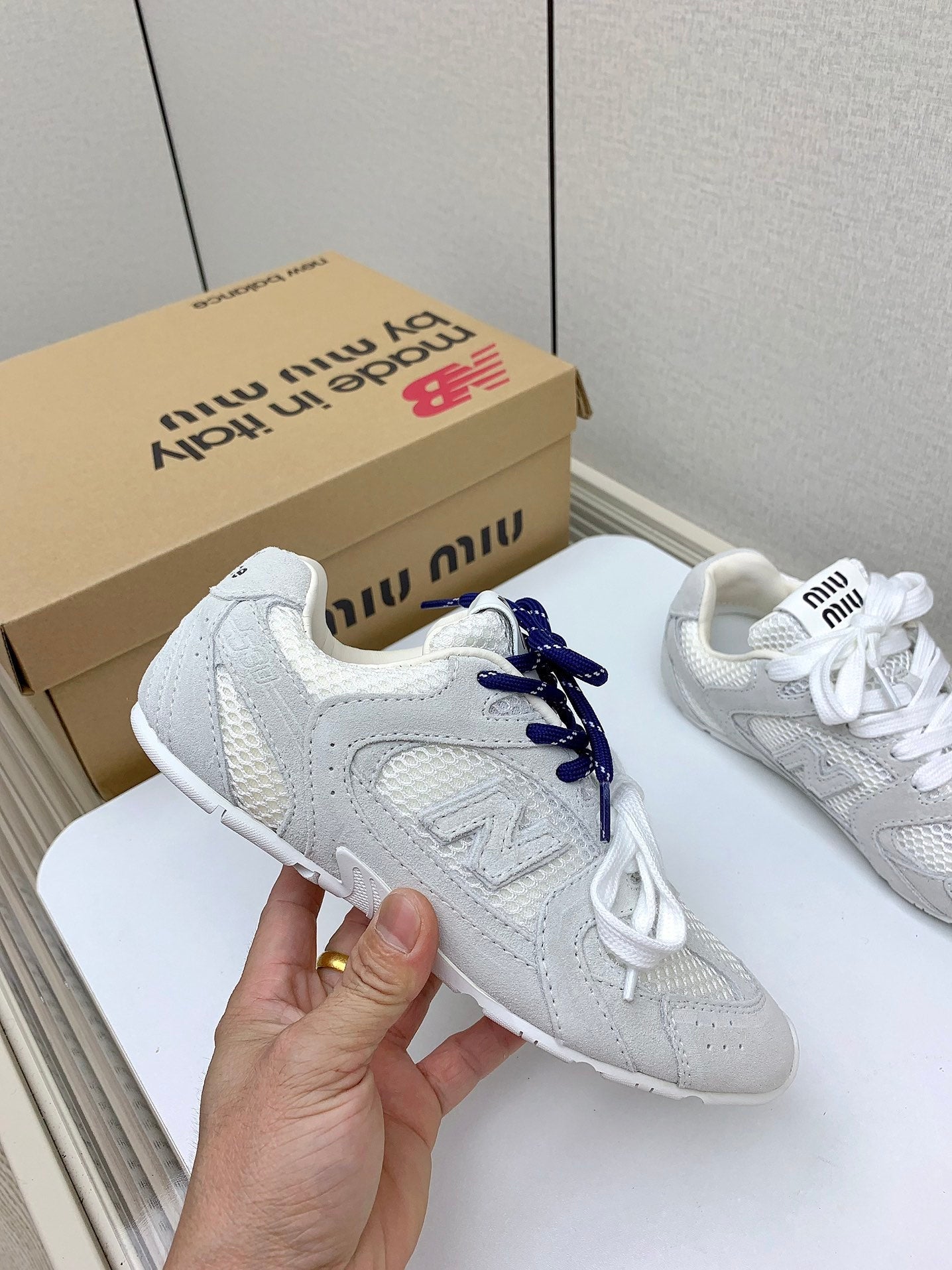 Miu Miu x New Balance Collaboration Runway Sneakers – 2024