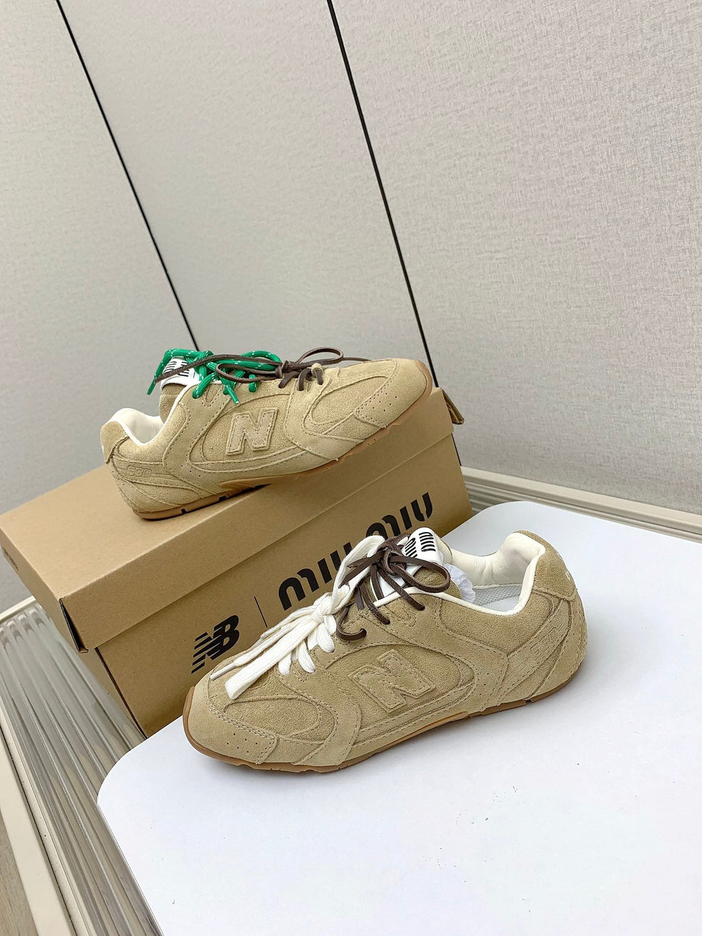Miu Miu x New Balance Collaboration Runway Sneakers – 2024