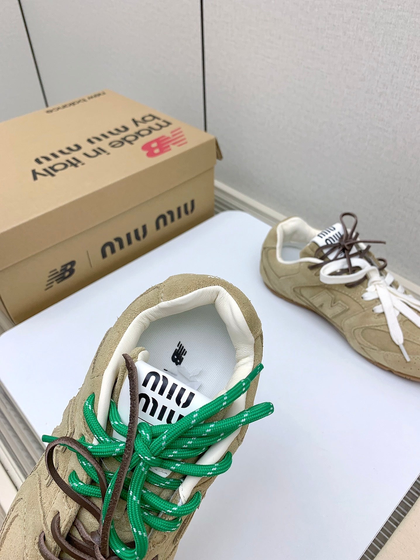 Miu Miu x New Balance Collaboration Runway Sneakers – 2024
