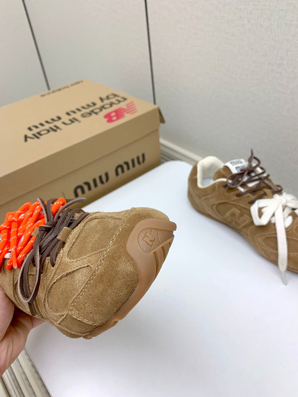 Miu Miu x New Balance Collaboration Runway Sneakers – 2024