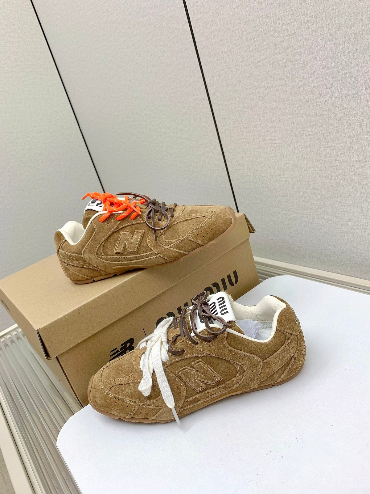 Miu Miu x New Balance Collaboration Runway Sneakers – 2024