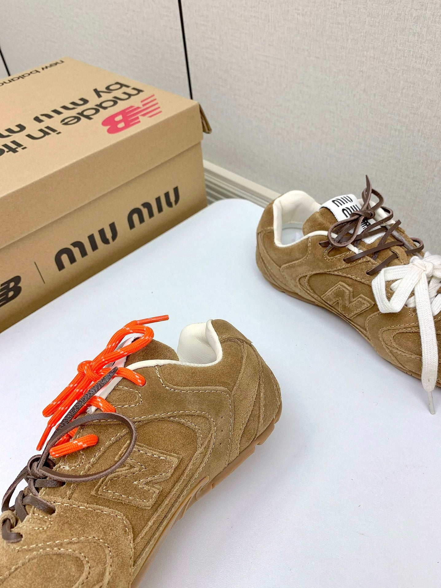 Miu Miu x New Balance Collaboration Runway Sneakers – 2024