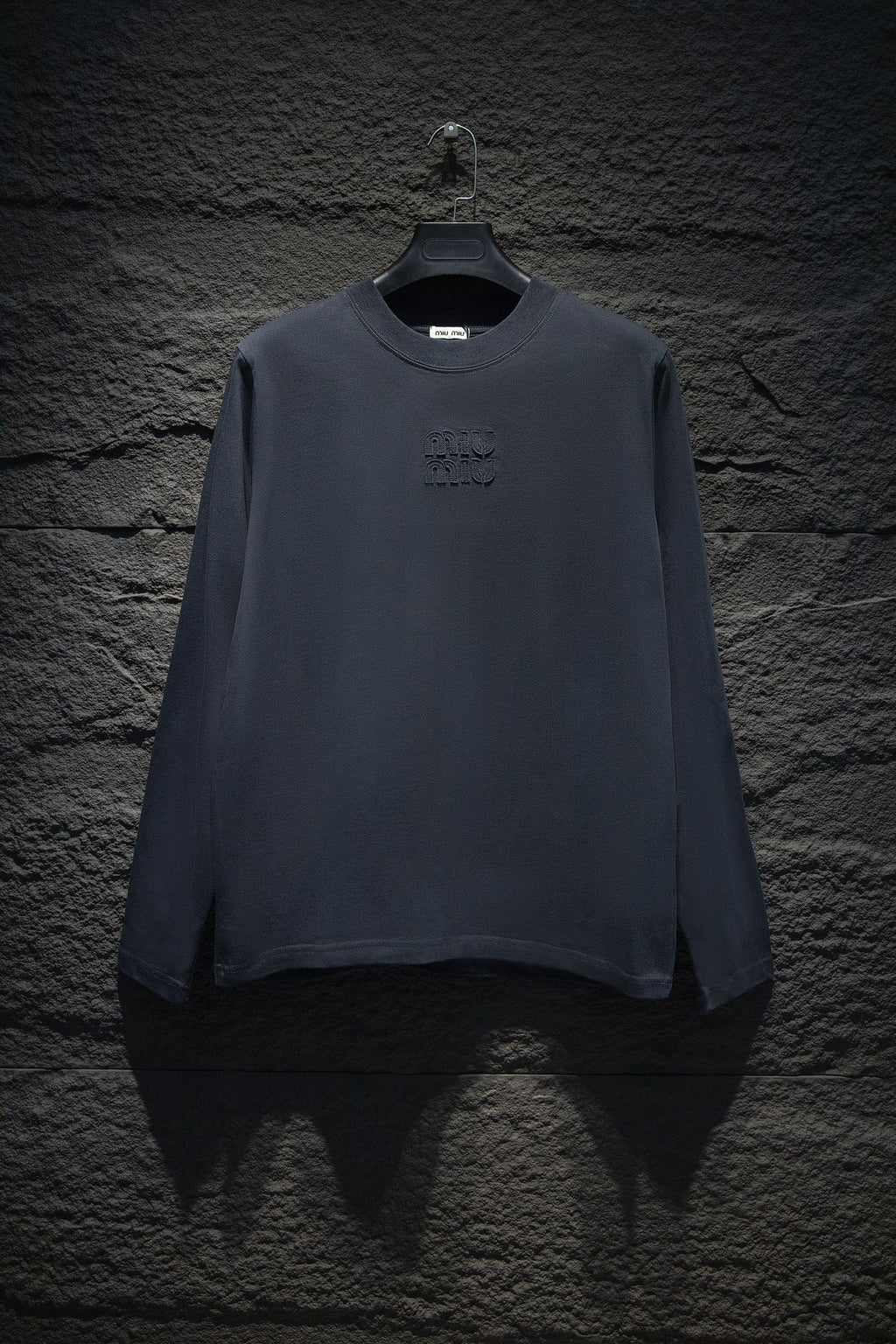 Miu Miu Embroidered Oversize Sweatshirt