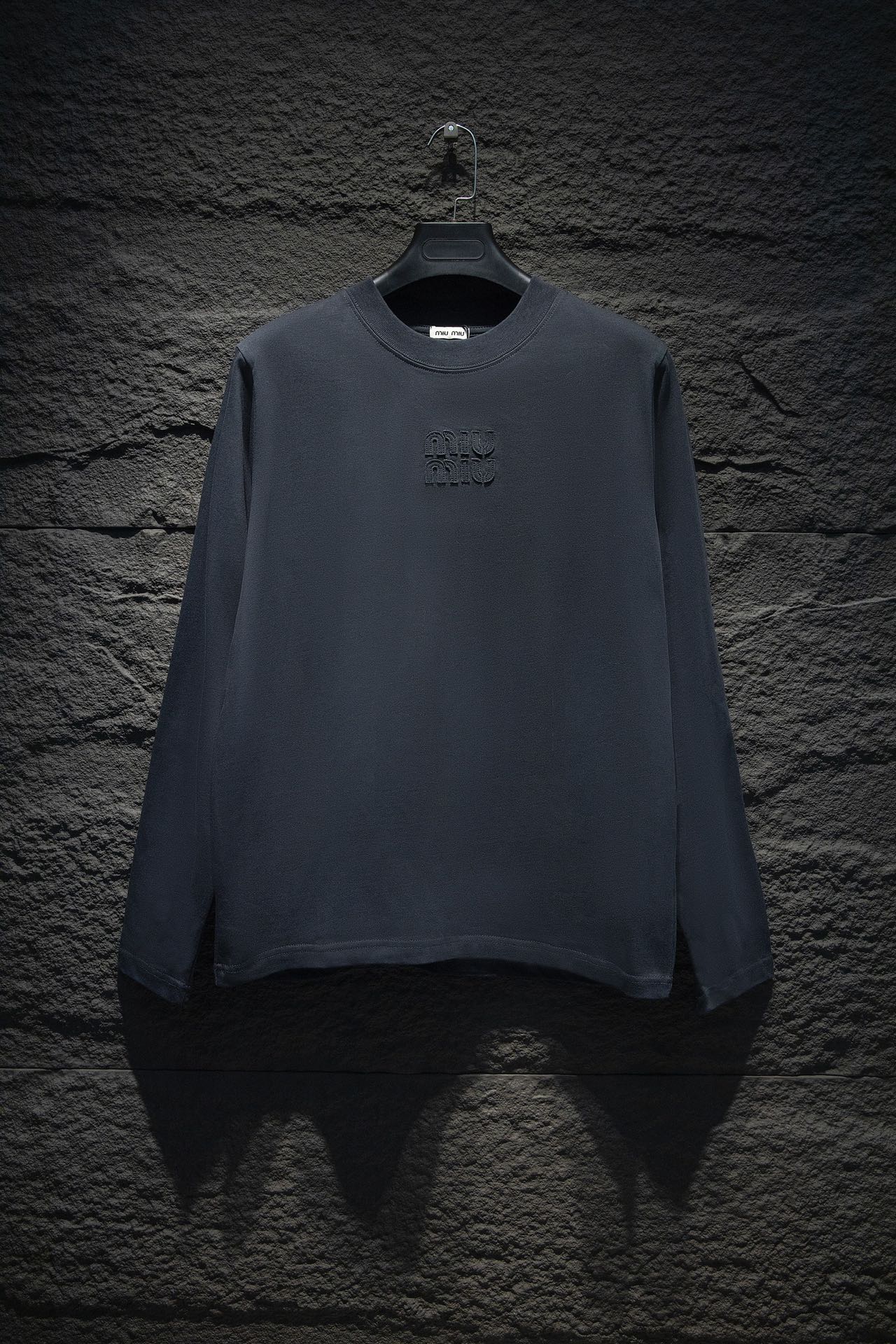 Miu Miu Embroidered Oversize Sweatshirt