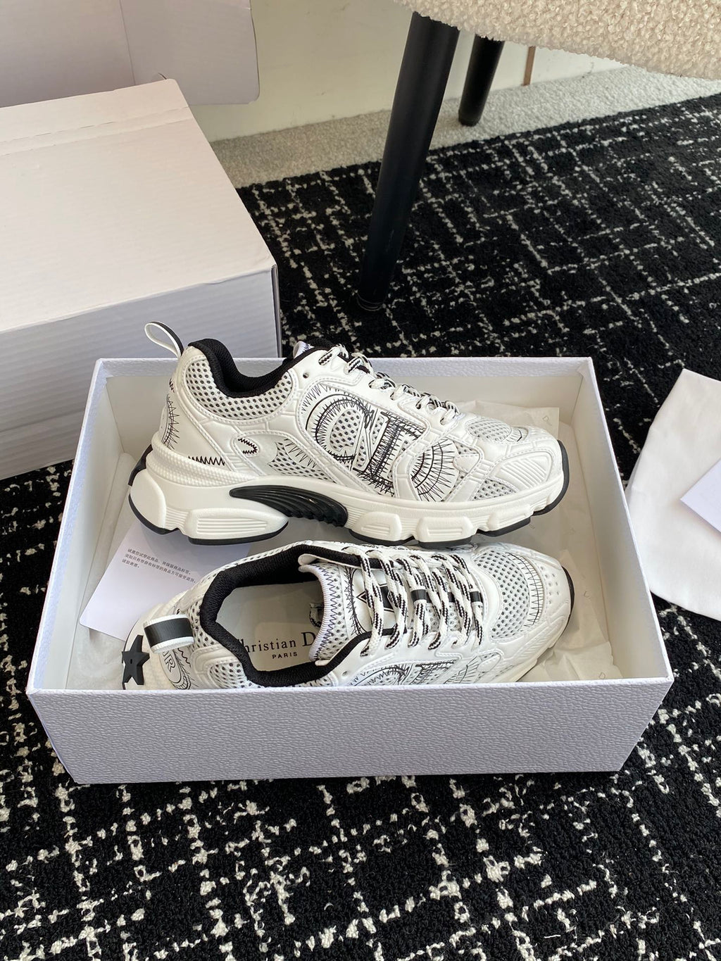 Dior Chrono Futuristic Sneakers – 24SS