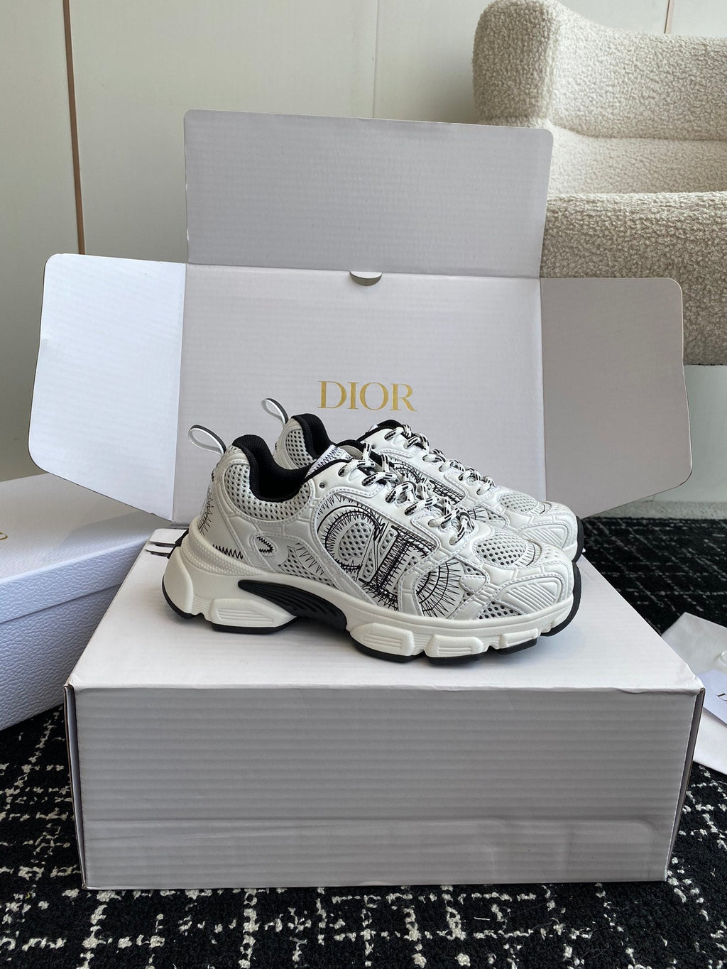 Dior Chrono Futuristic Sneakers – 24SS