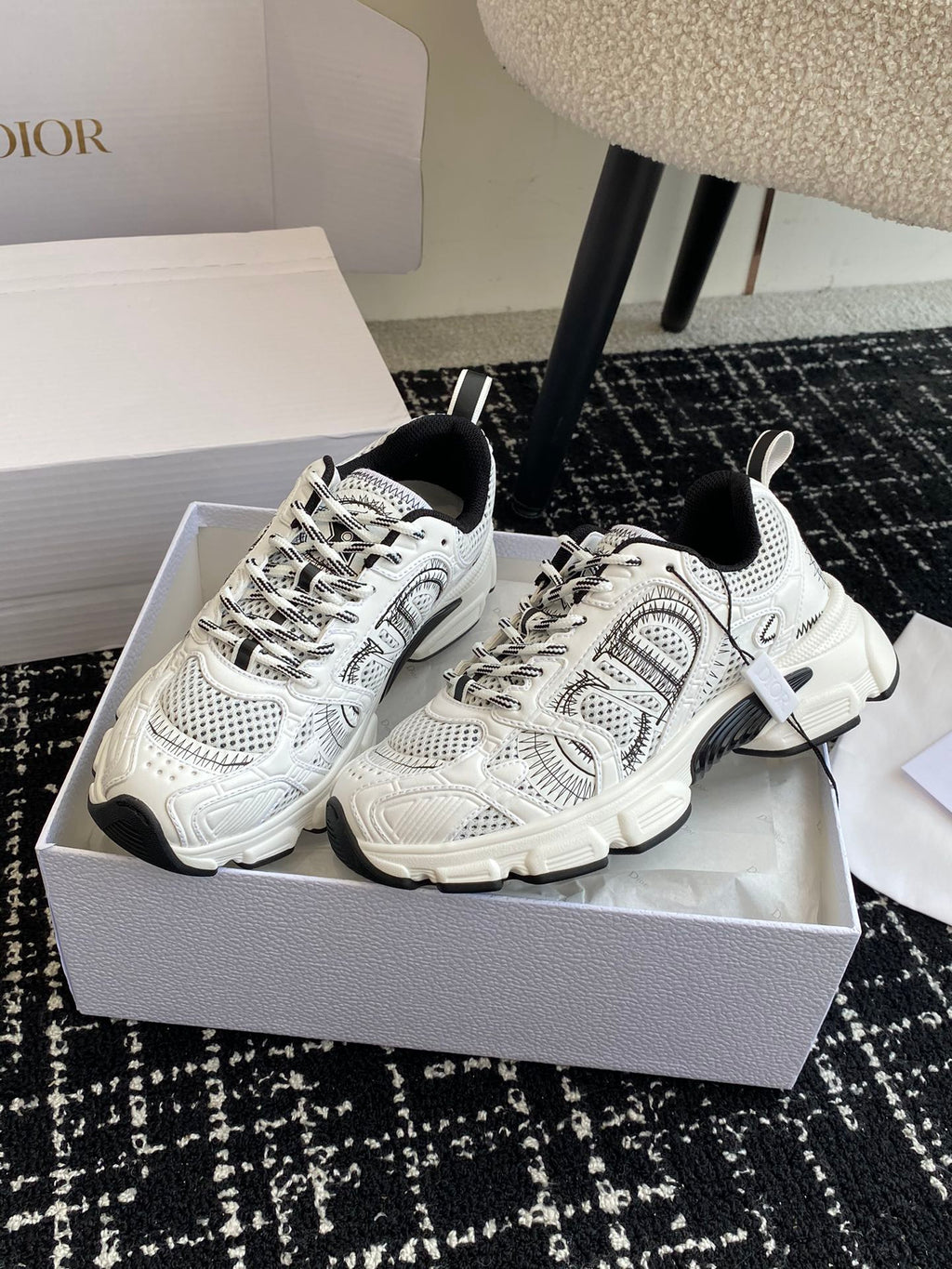 Dior Chrono Futuristic Sneakers – 24SS