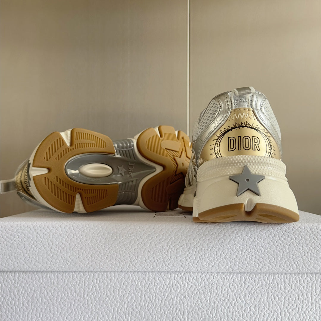Dior Chrono Mesh and Leather Sneakers – 2024 Fall Collection