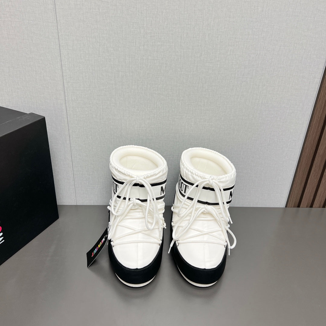 Moon Boot 2024 Autumn/Winter Platform Snow Ankle Boots – 2024FW