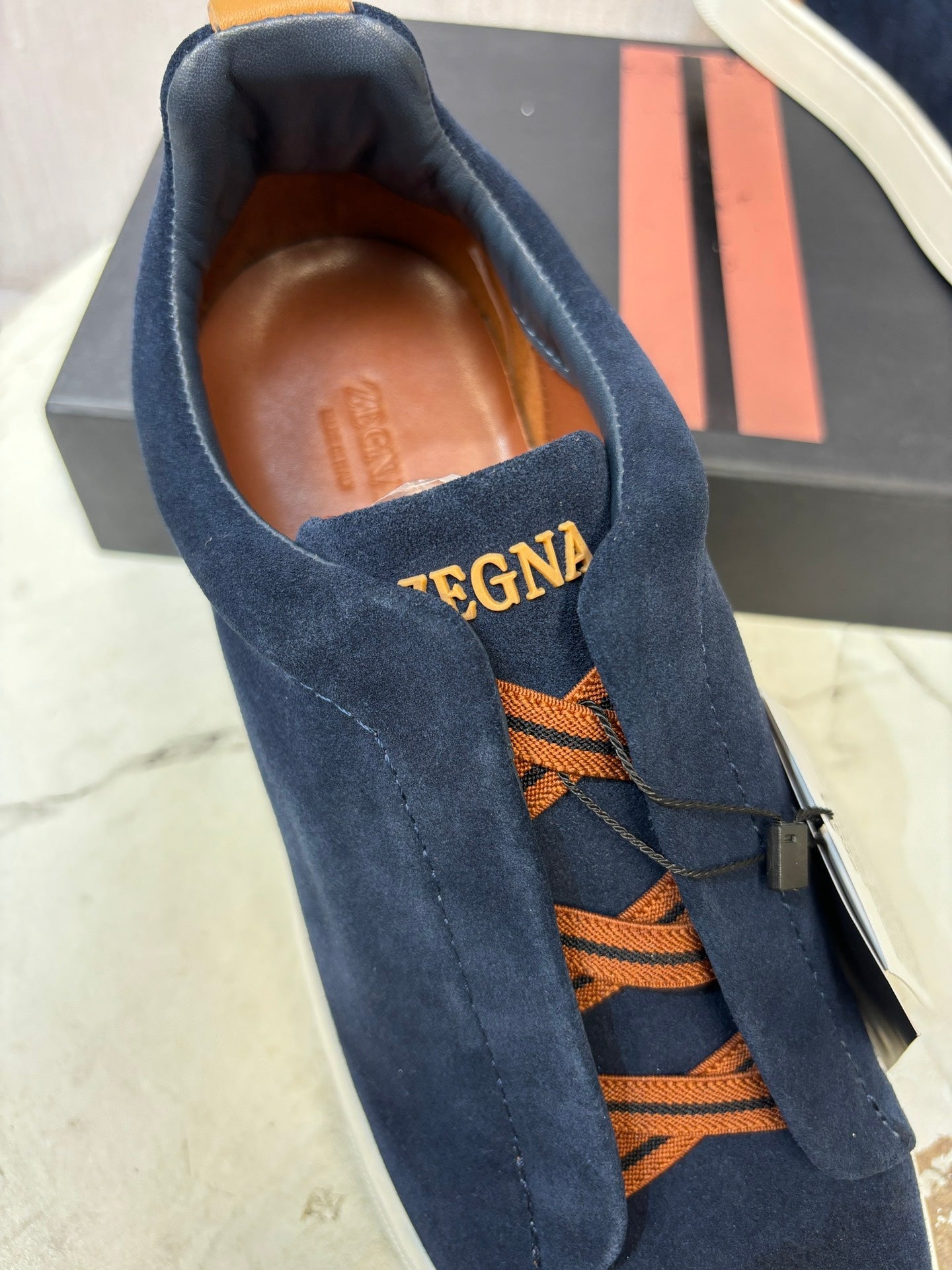 Zegna Top-Tier Calfskin Driving Shoes
