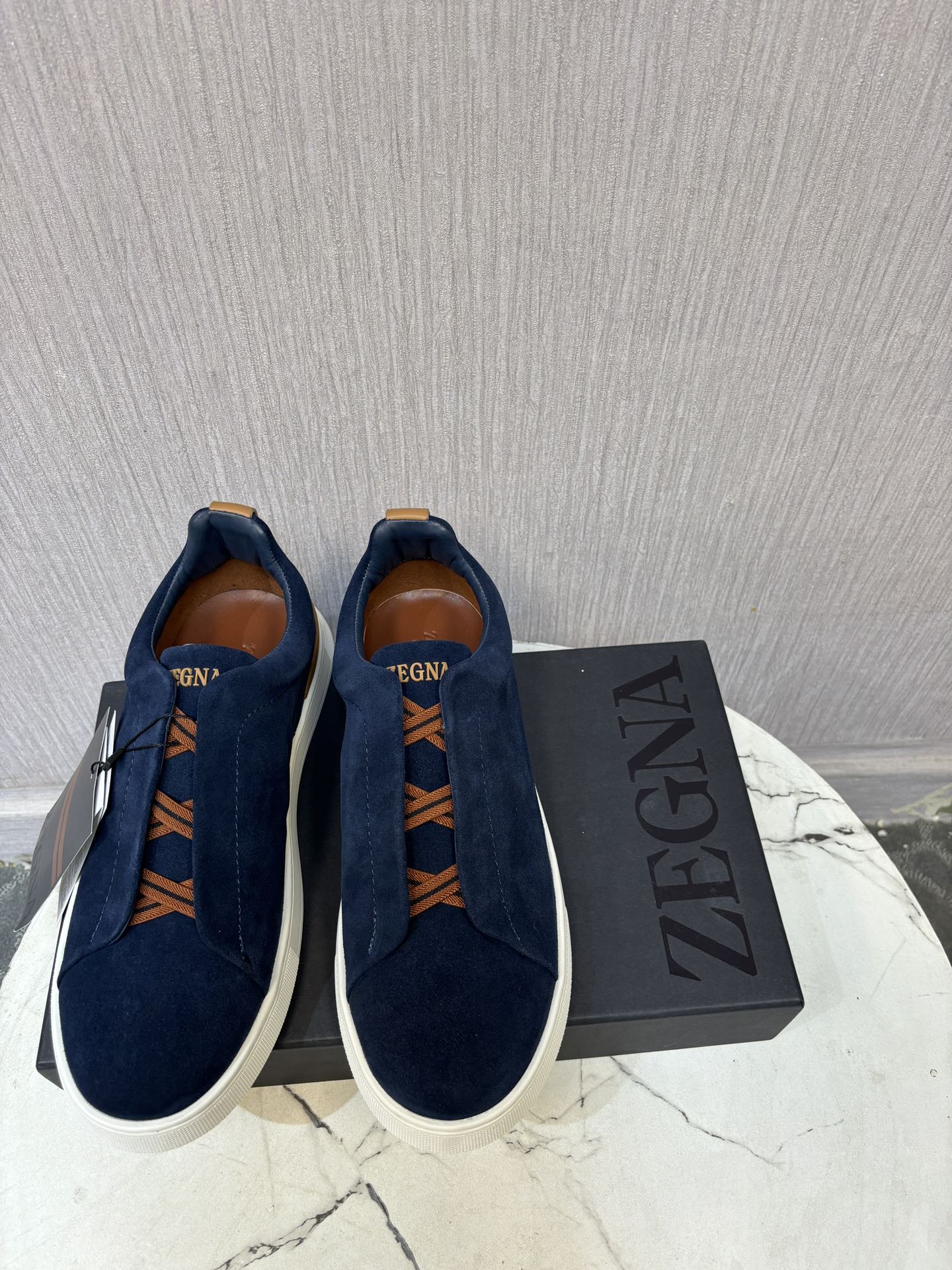 Zegna Top-Tier Calfskin Driving Shoes