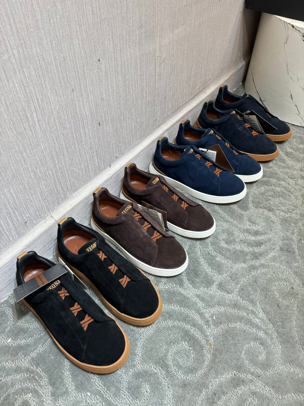 Zegna Top-Tier Calfskin Driving Shoes