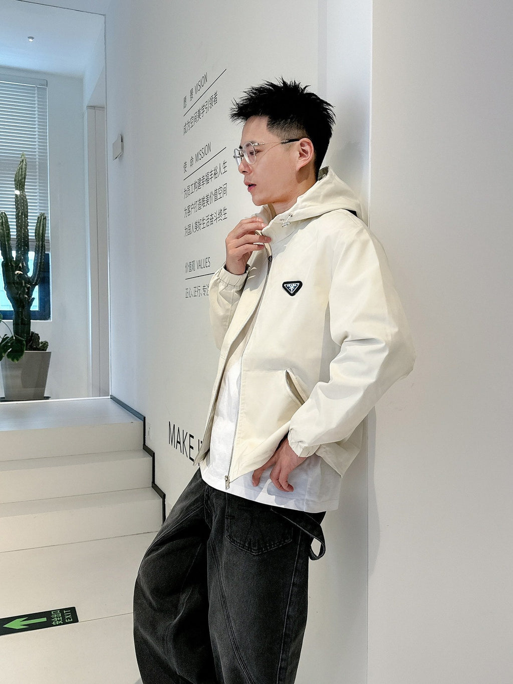 Prada Italian Fabric Jacket – 2025 New Collection