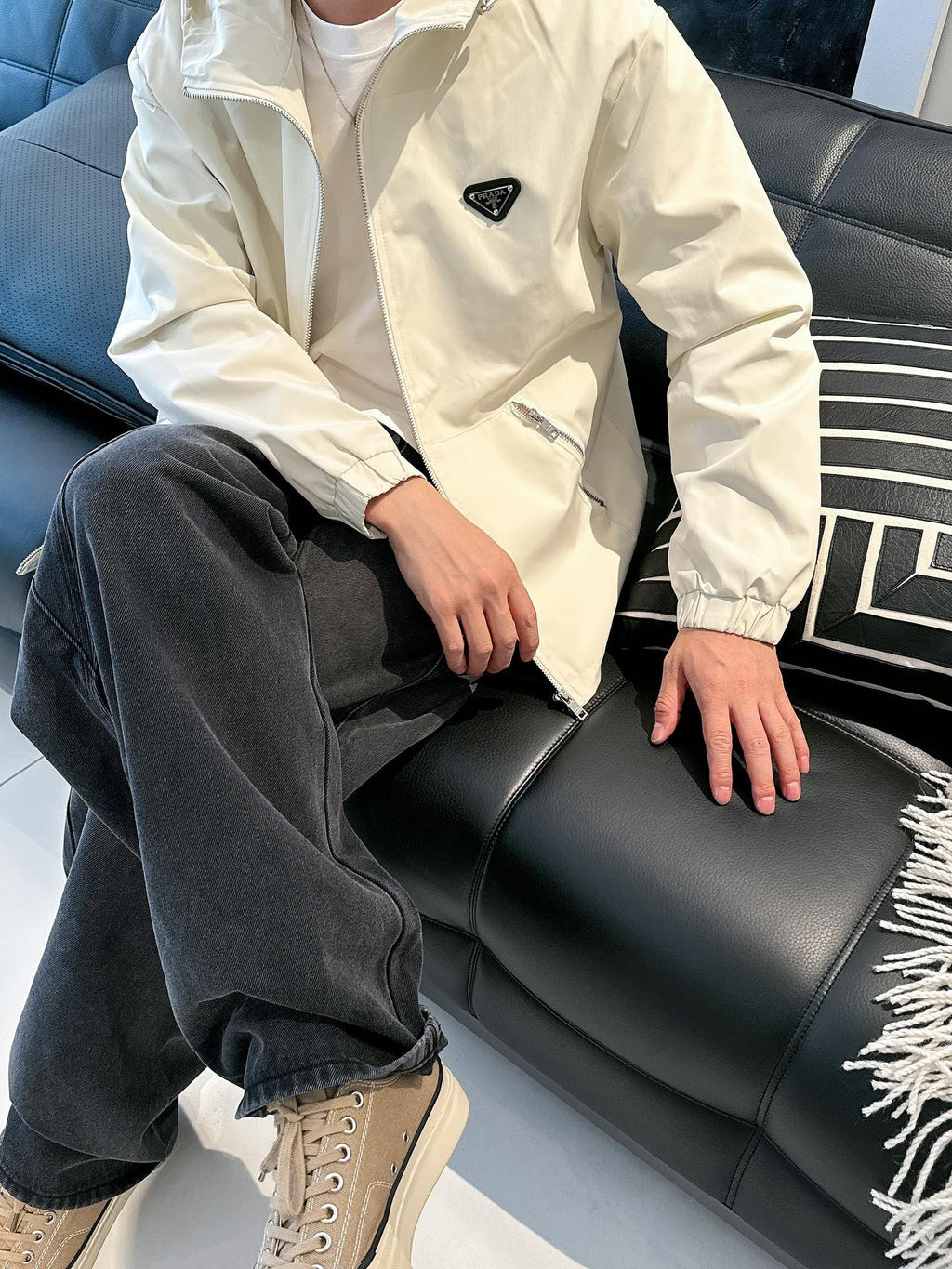 Prada Italian Fabric Jacket – 2025 New Collection