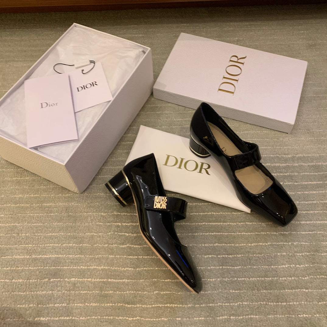 Dior Miss Dior Mary Jane Patent Heels – FW24
