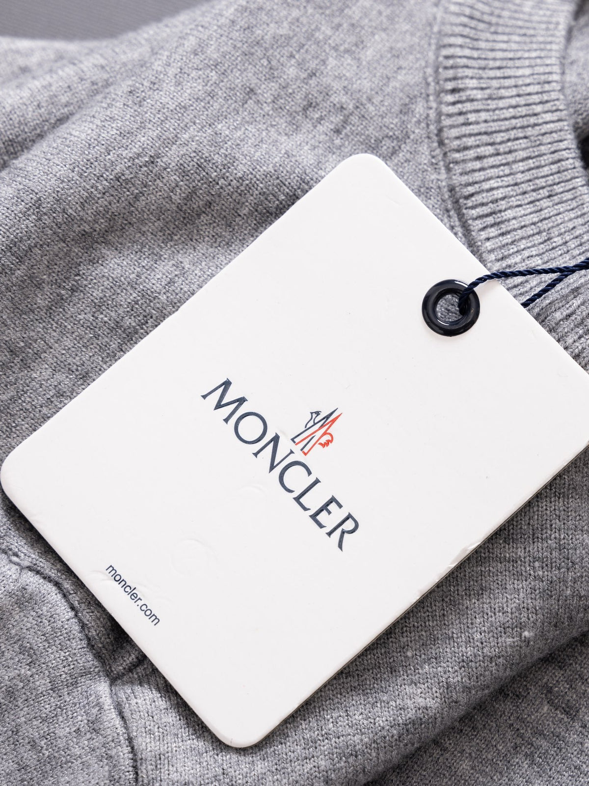 Moncler Round Neck Knit Sweater – 2024 Collection