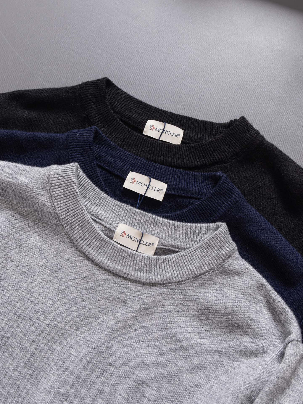 Moncler Round Neck Knit Sweater – 2024 Collection
