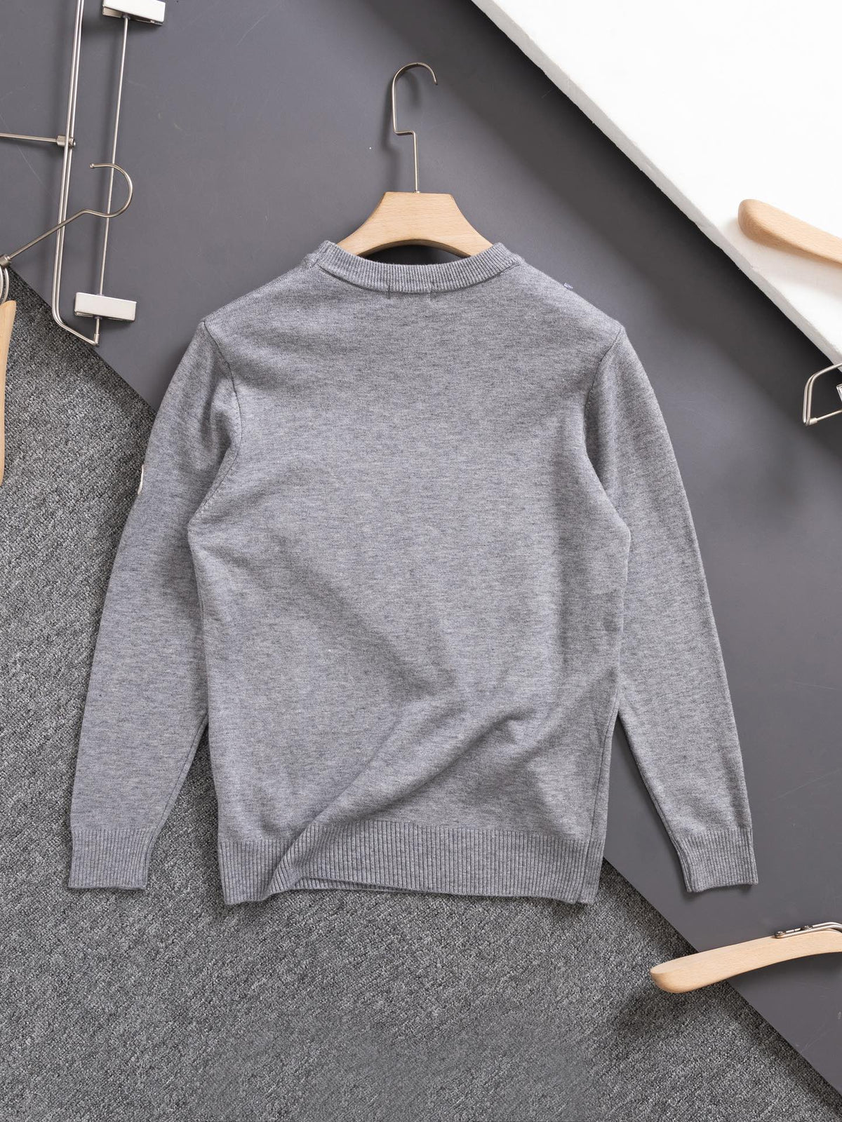 Moncler Round Neck Knit Sweater – 2024 Collection