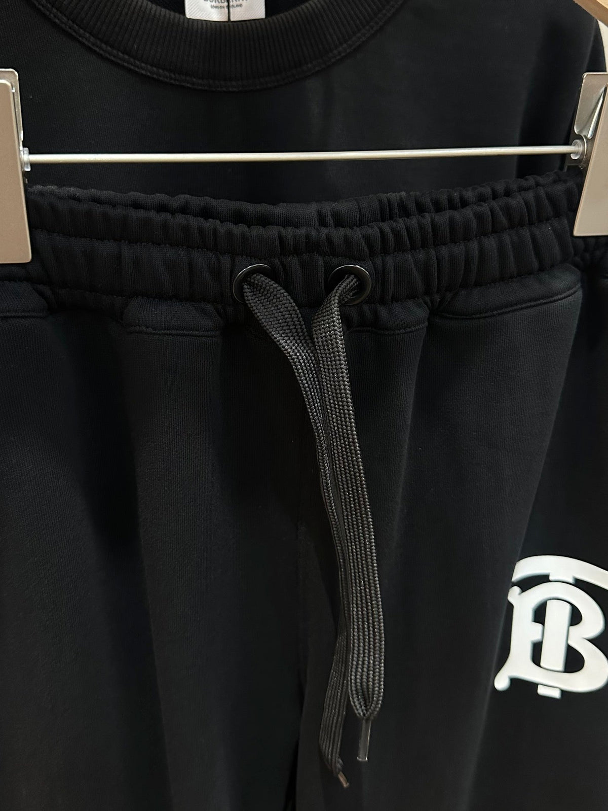 Burberry TB Monogram Cotton Sweatpants