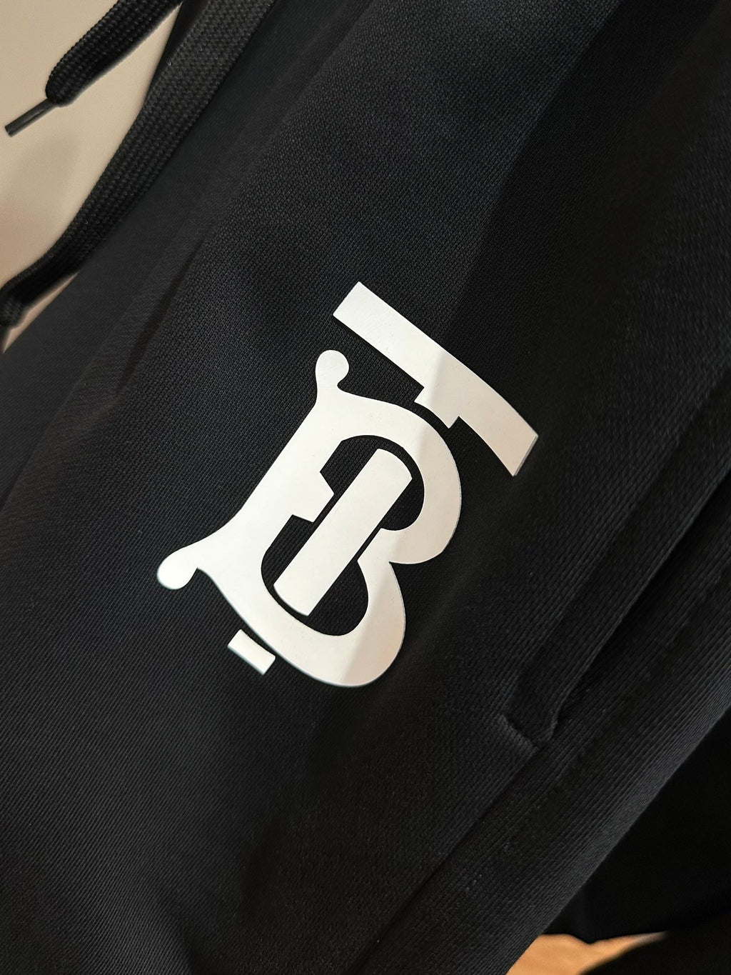 Burberry TB Monogram Cotton Sweatpants