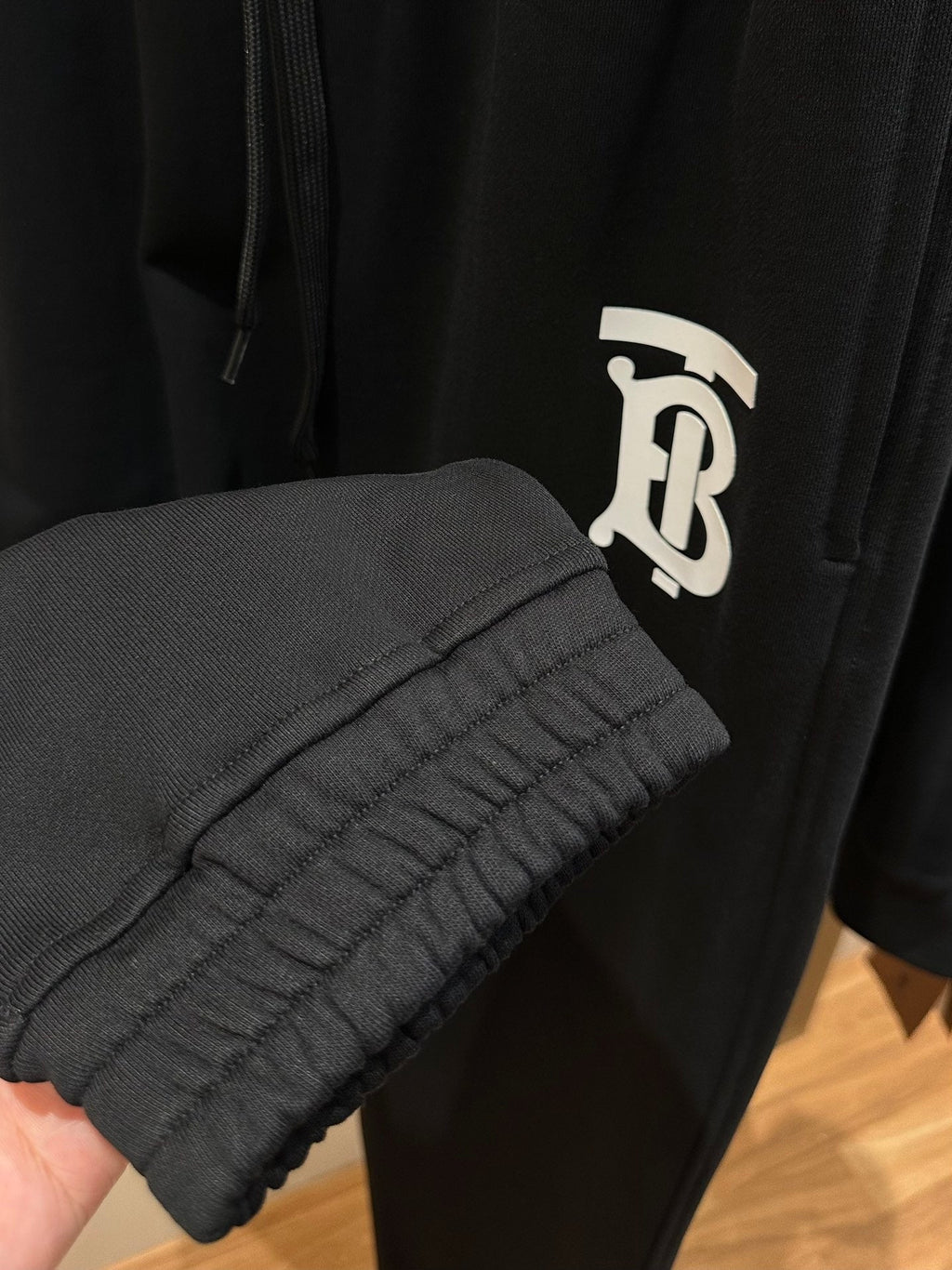 Burberry TB Monogram Cotton Sweatpants