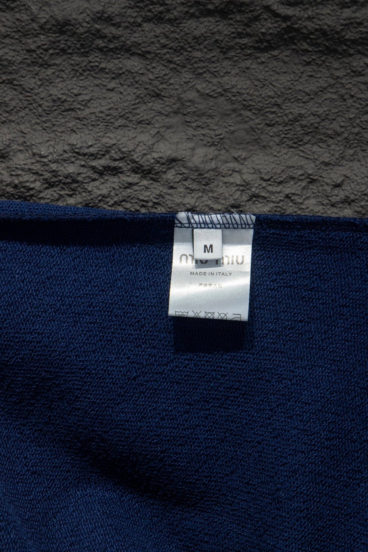 Miu Miu Embroidered Oversize Cotton Sweatshirt