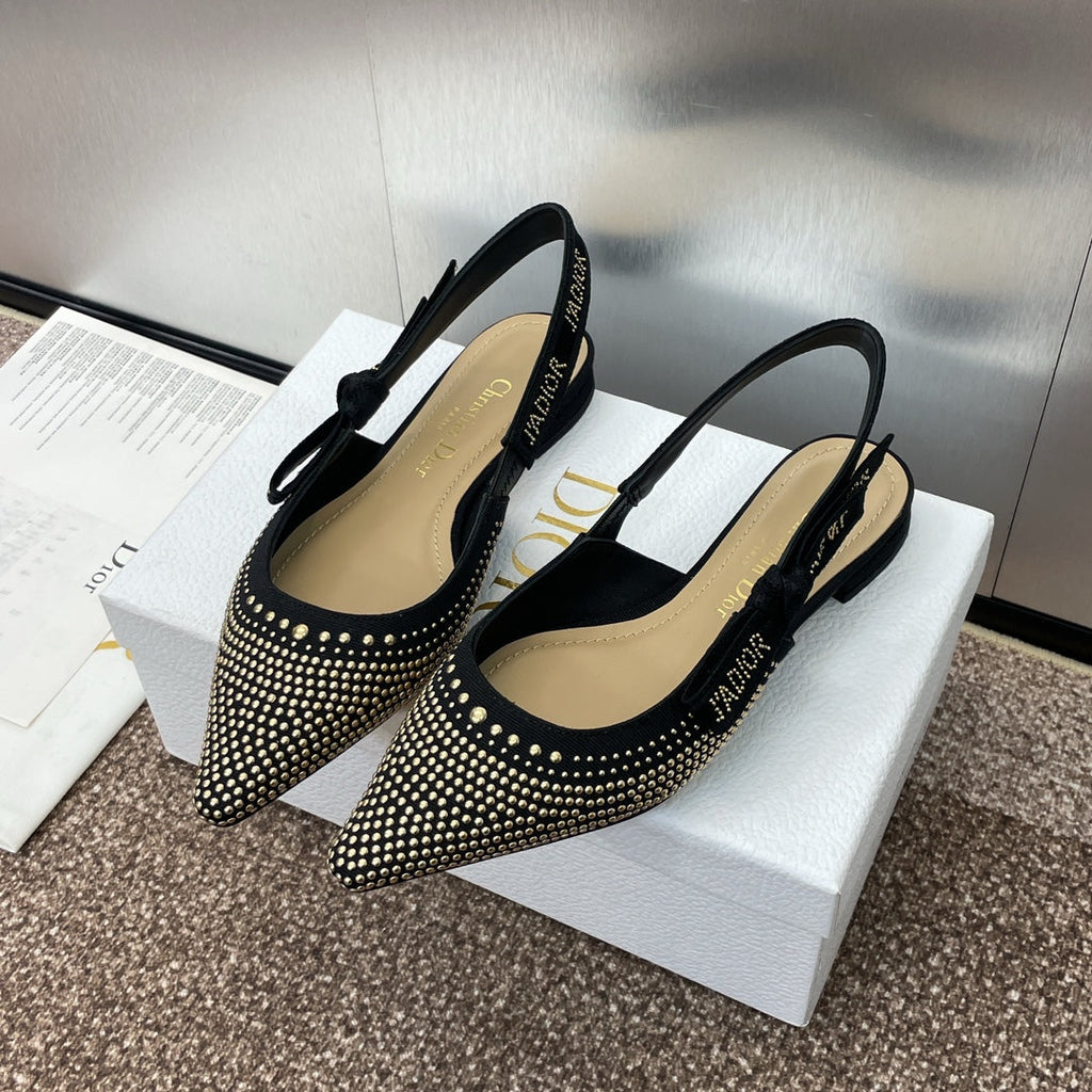 Dior J'Adior Rivet Heeled Sandals – 2024SS