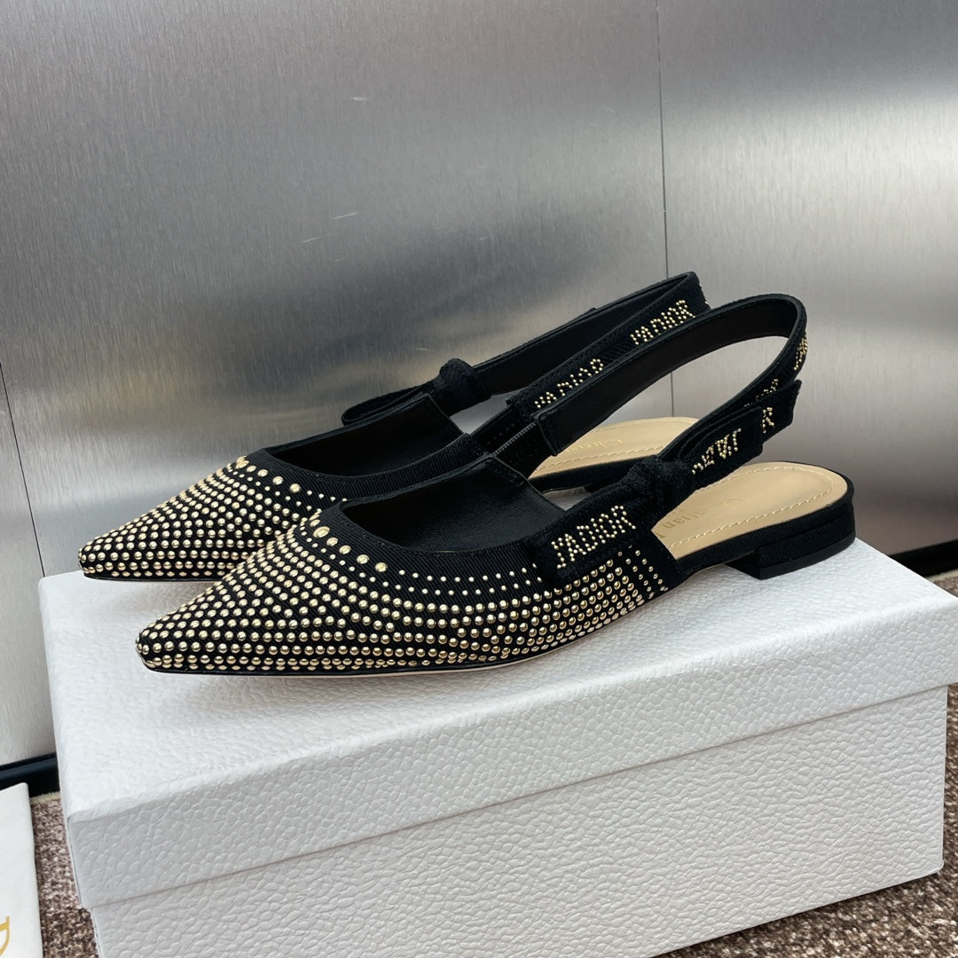 Dior J'Adior Rivet Heeled Sandals – 2024SS