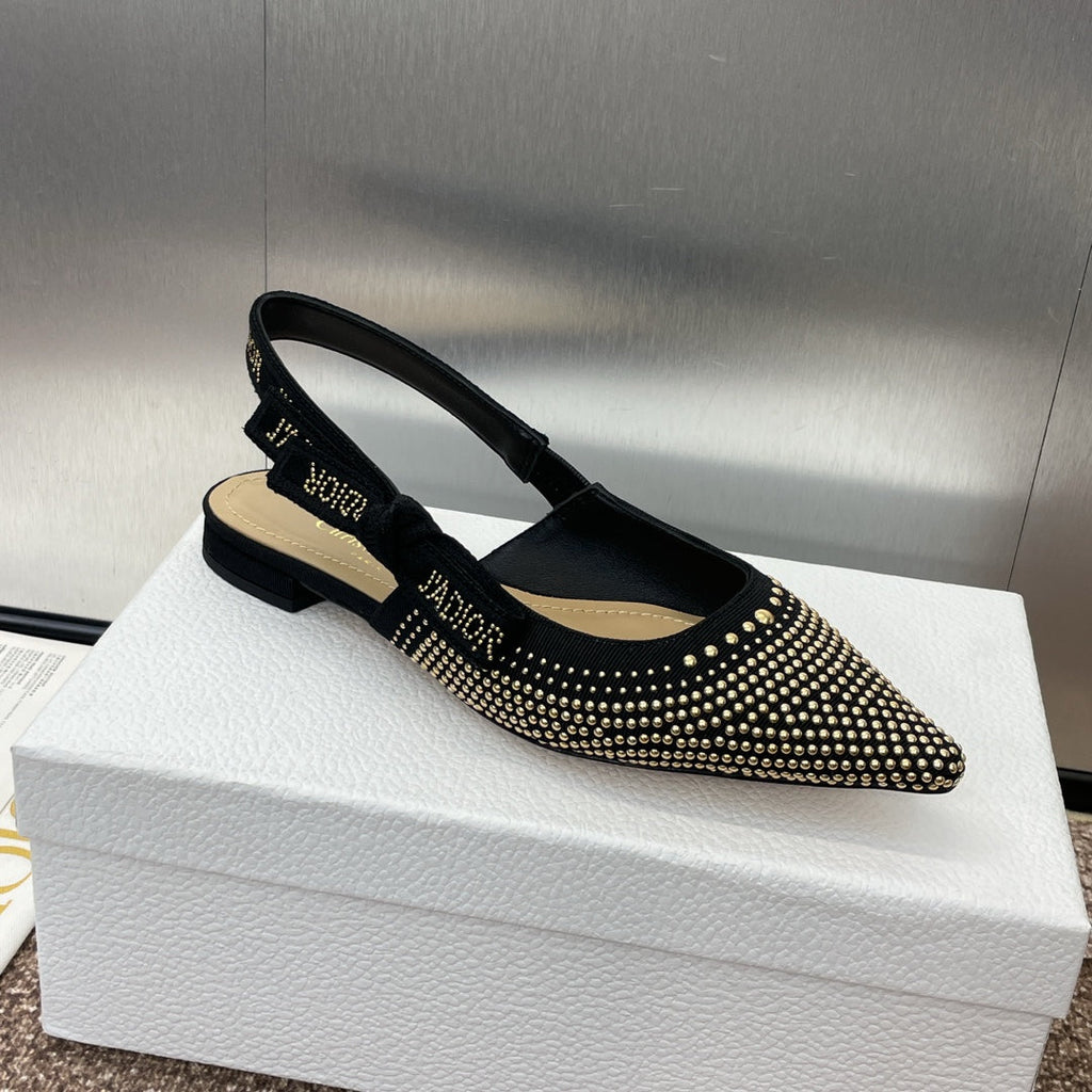 Dior J'Adior Rivet Heeled Sandals – 2024SS