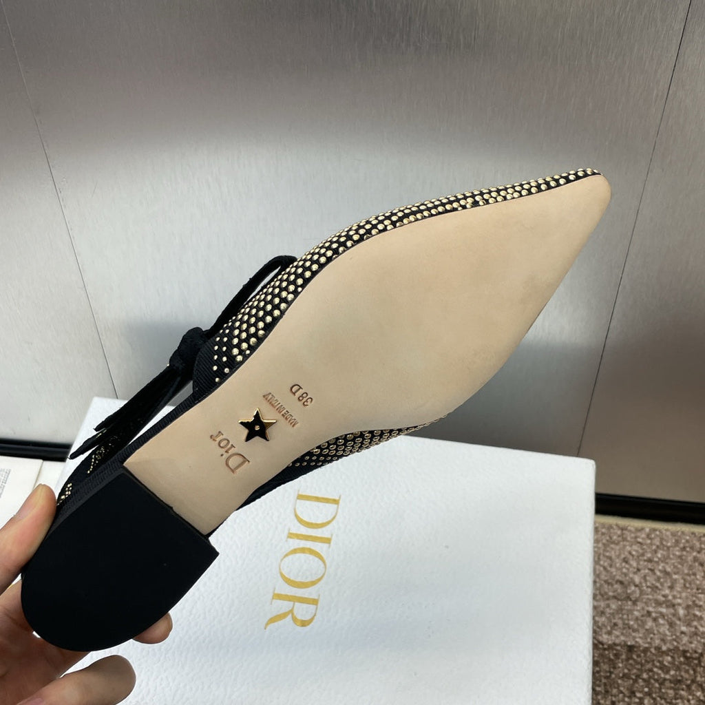 Dior J'Adior Rivet Heeled Sandals – 2024SS