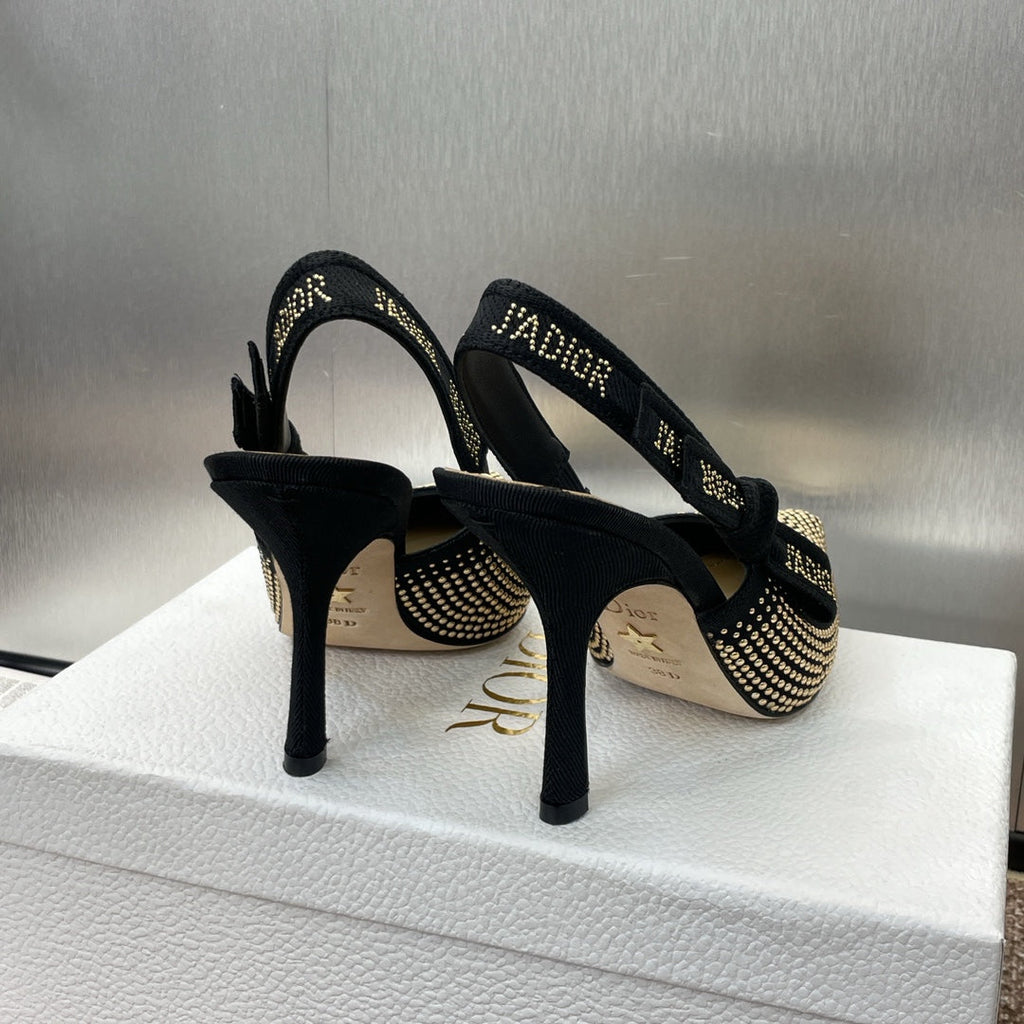 Dior J'Adior Rivet Heeled Sandals – 2024SS