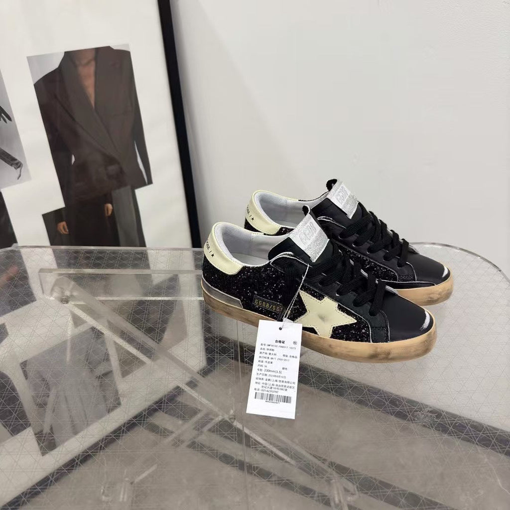 Golden Goose Superstar Distressed Sneakers – 2024 New Style