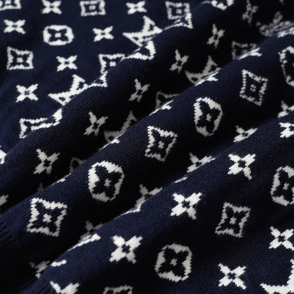 Louis Vuitton Logo Crewneck Long Sleeve Sweater