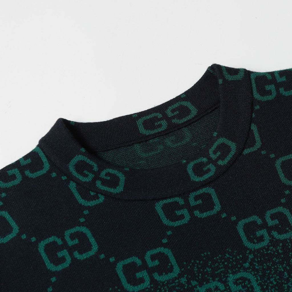 Gucci Logo Knit Crewneck Sweater